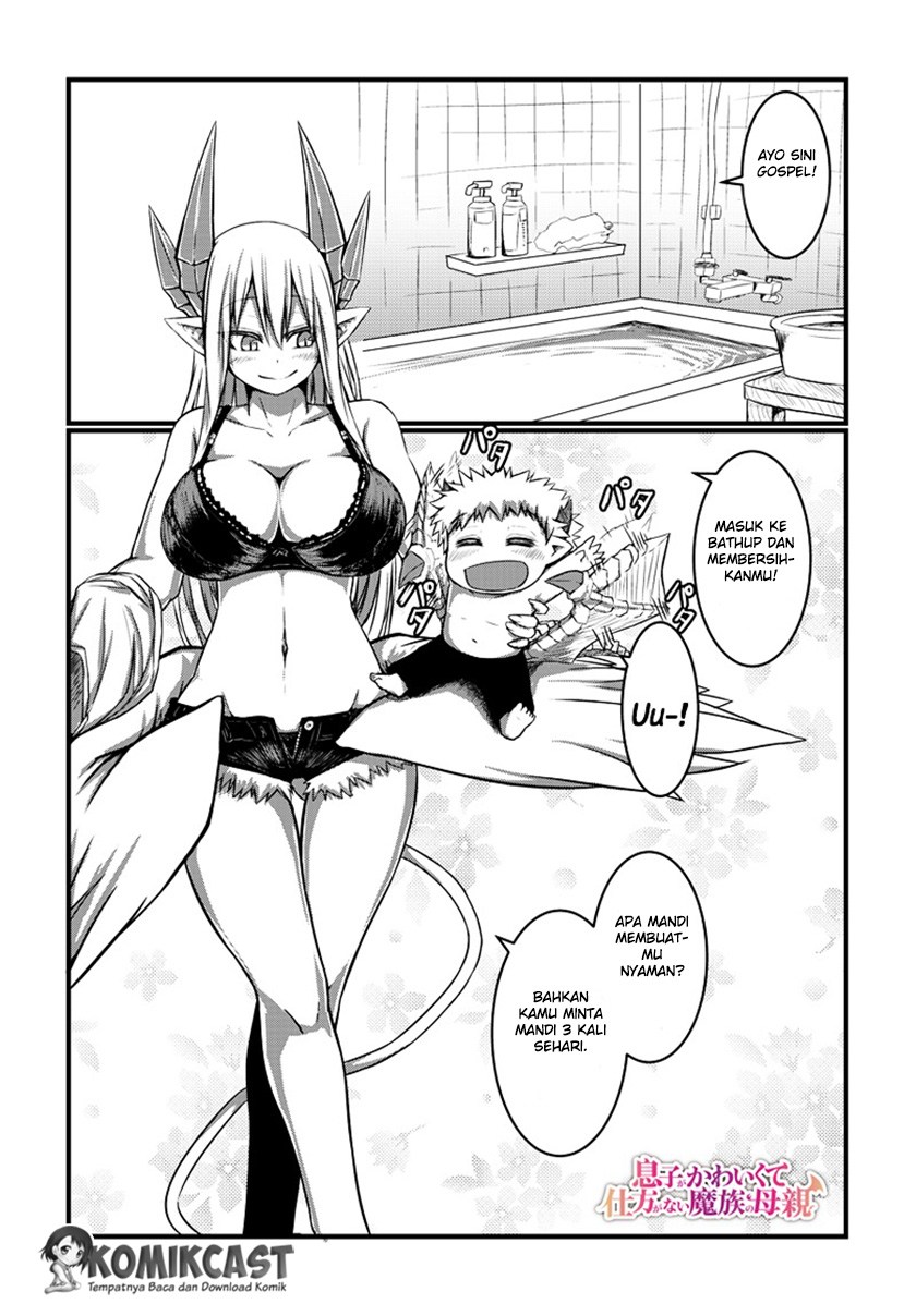Komik Musuko ga Kawaikute Shikataganai Mazoku no Hahaoya Chapter 05 gambar 1