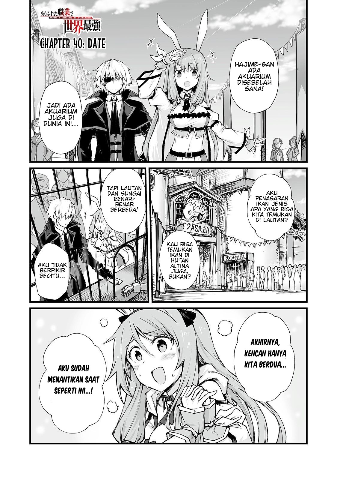 Komik Arifureta Shokugyou de Sekai Saikyou Chapter 40 gambar 1