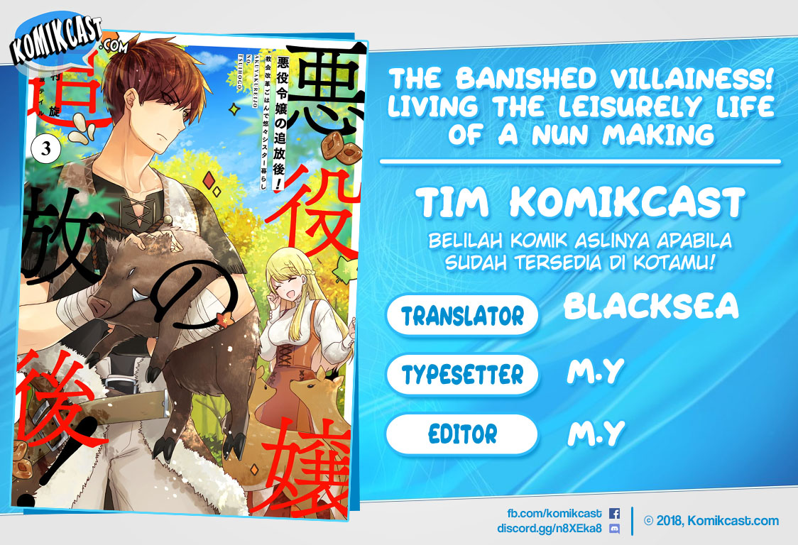 Komik The Banished Villainess! Living the Leisurely Life of a Nun Making Revolutionary Church Food Chapter 10 gambar 1