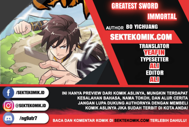 Komik Greatest Sword Immortal Chapter 29 gambar 1