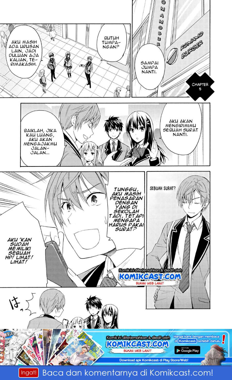 Manga Akuyaku Ouji wa Koi ga Dekinai Chapter 05 gambar 2