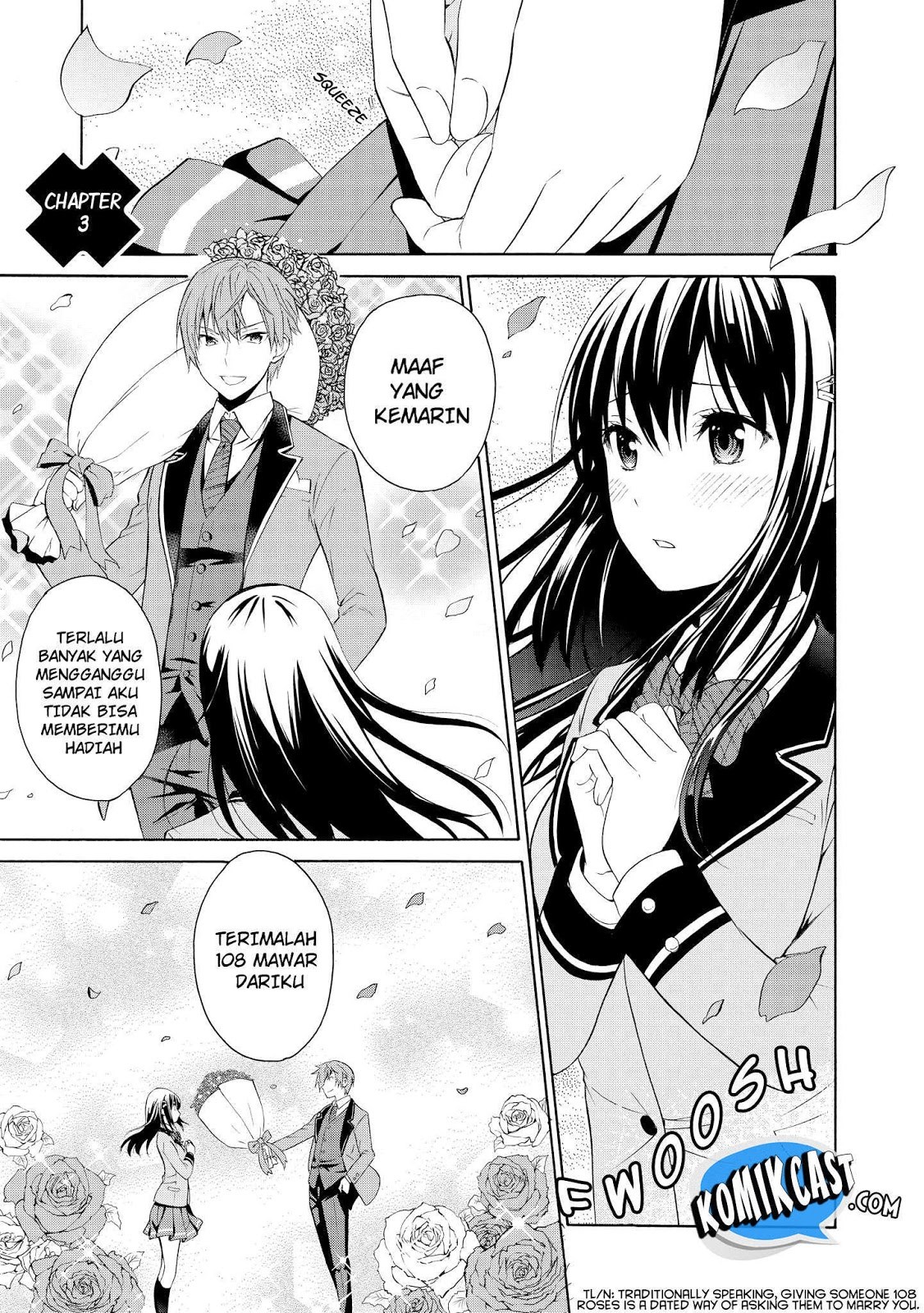 Manga Akuyaku Ouji wa Koi ga Dekinai Chapter 03 gambar 2