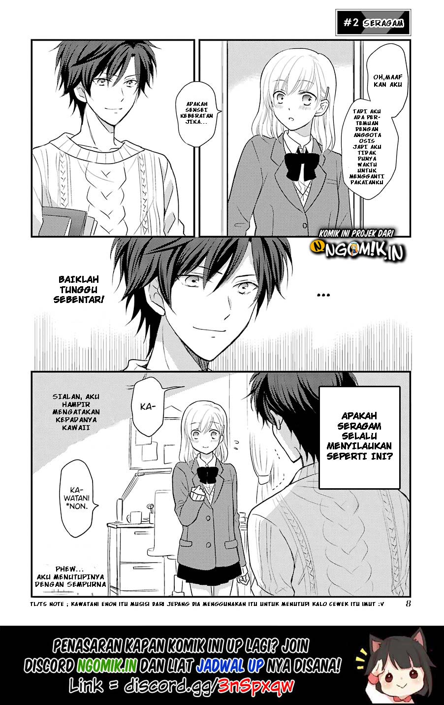 A High School Girl and a Private Teacher Chapter 02 - Halaman 2