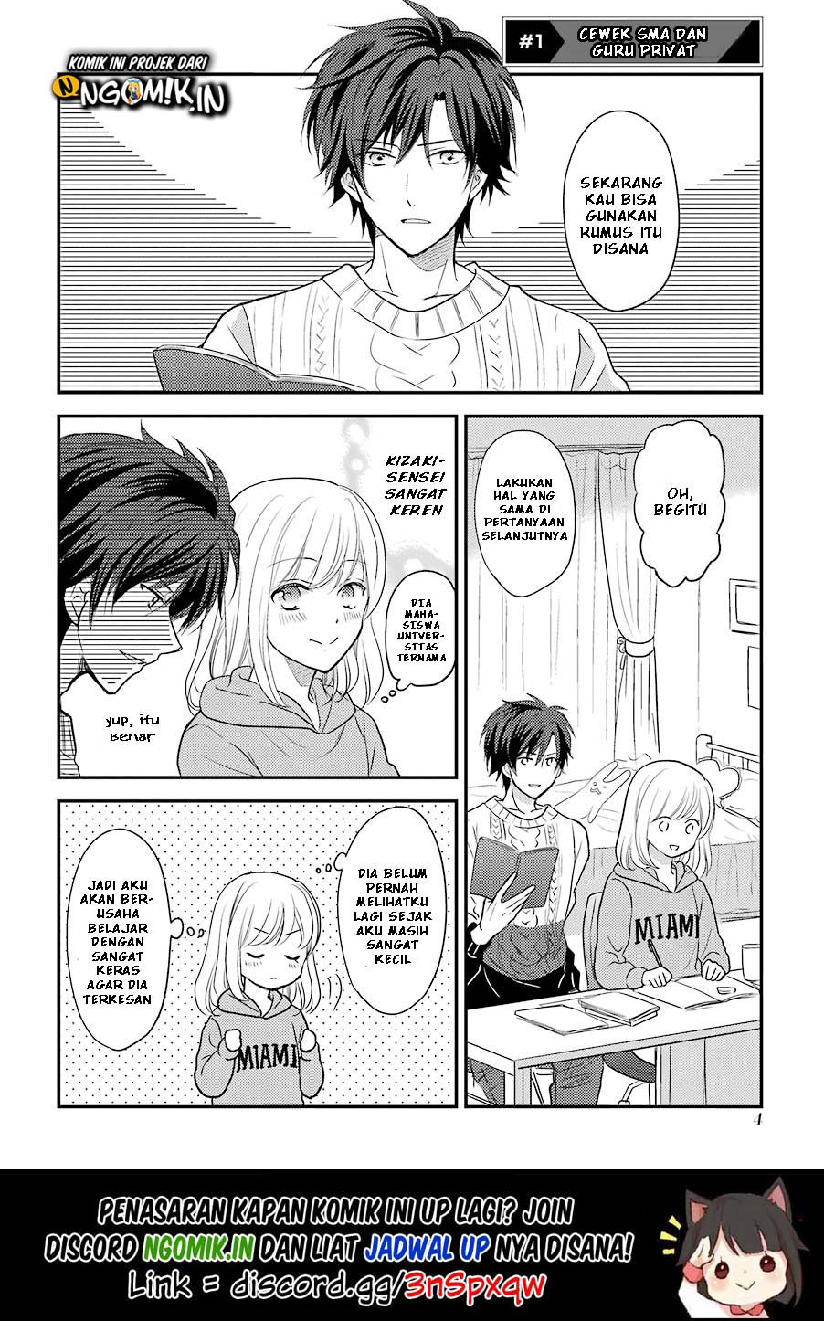 A High School Girl and a Private Teacher Chapter 01 - Halaman 2