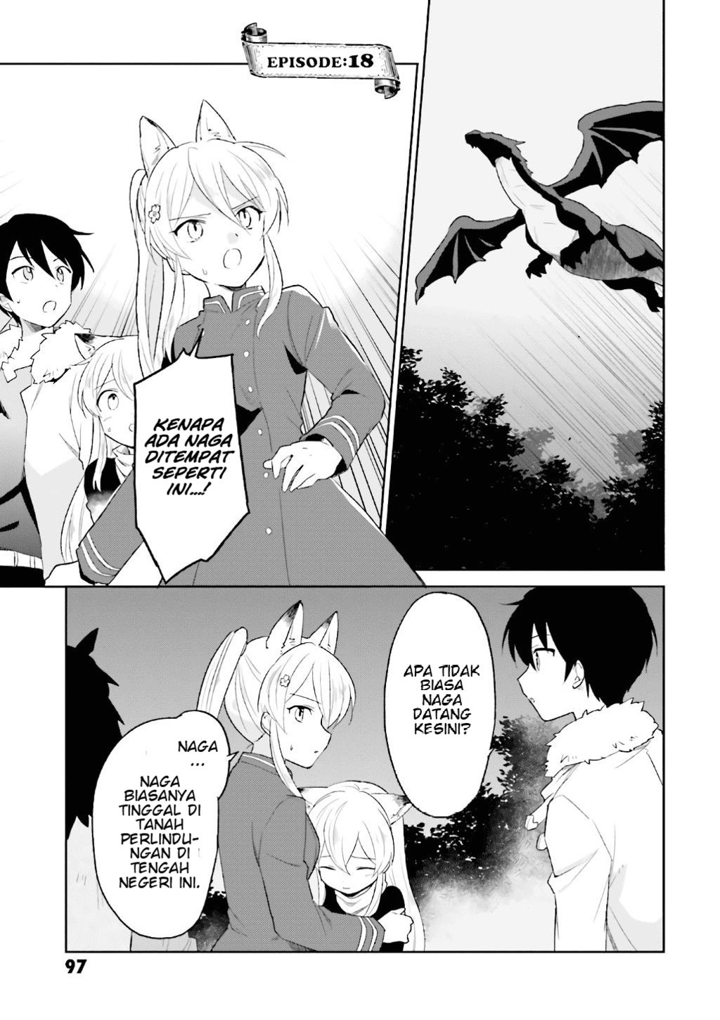 Komik Isekai wa Smartphone to Tomo ni. Chapter 18 gambar 1