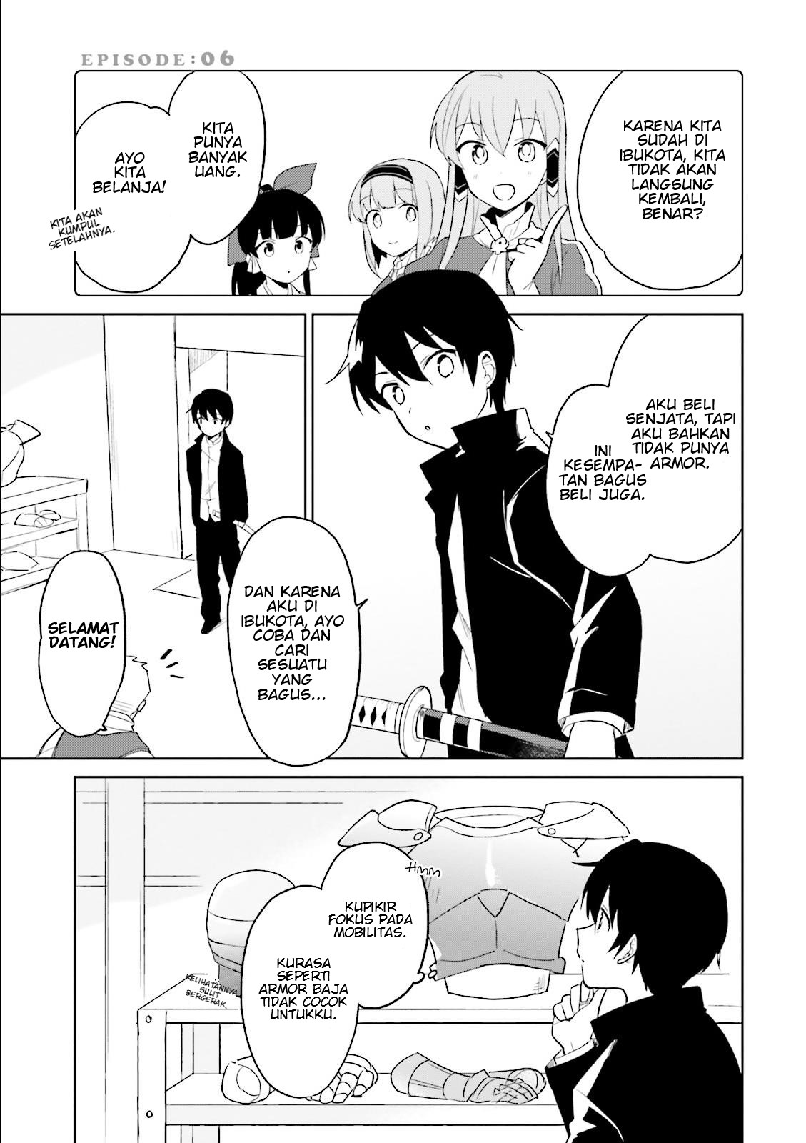 Manga Isekai wa Smartphone to Tomo ni. Chapter 06 gambar 2