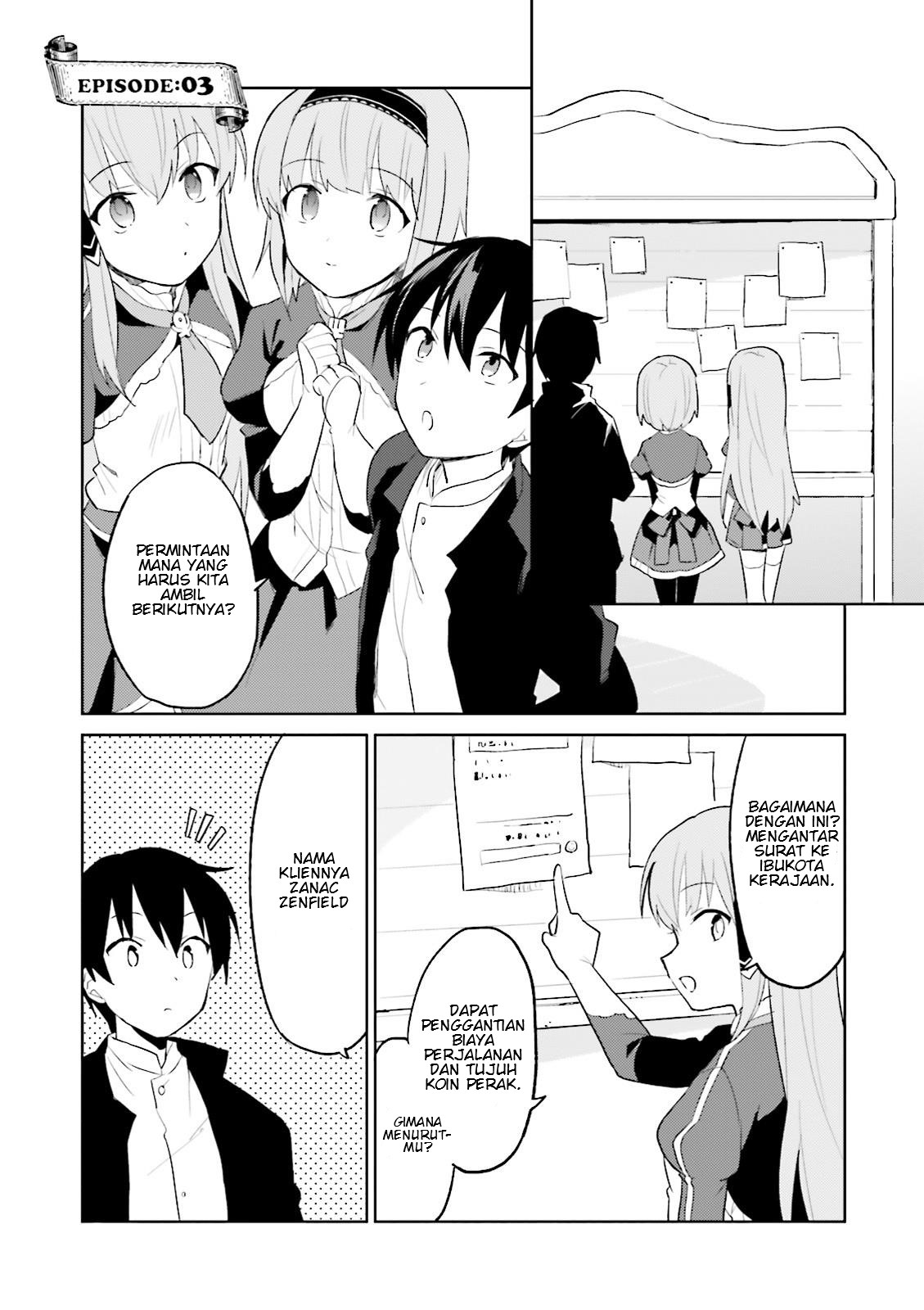 Manga Isekai wa Smartphone to Tomo ni. Chapter 03 gambar 2