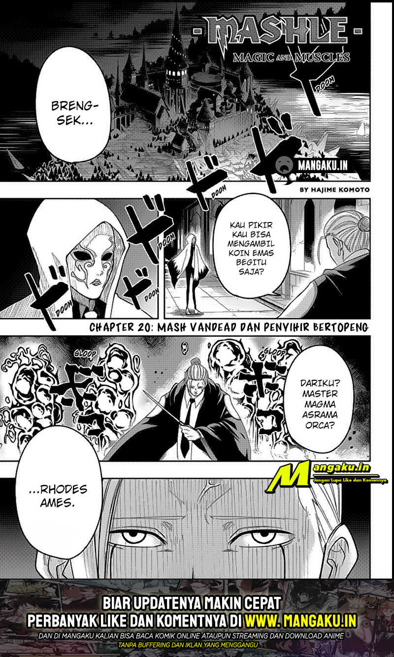 Manga Mashle: Magic and Muscles Chapter 20 gambar 2