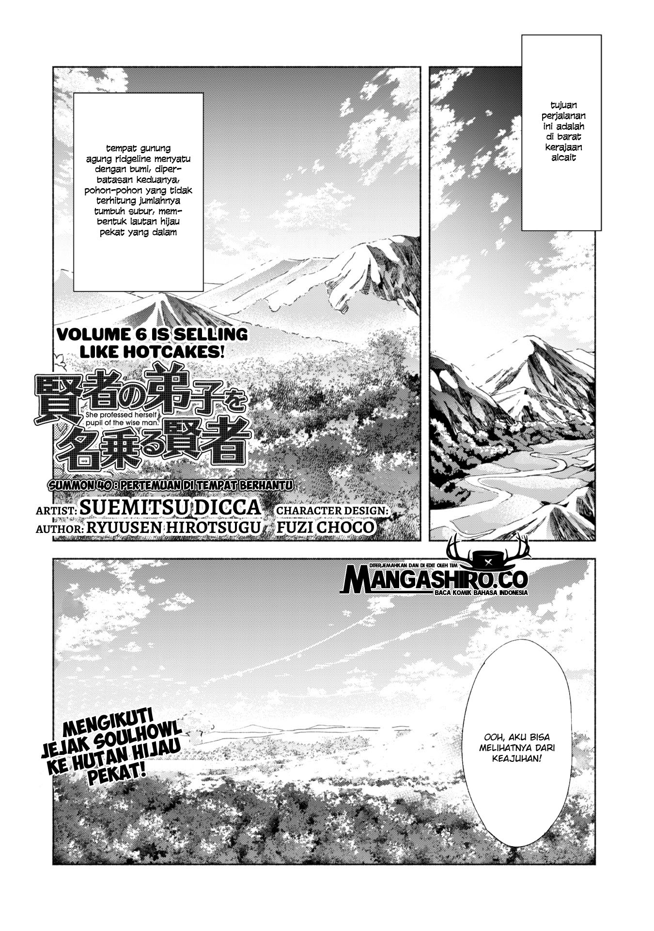 Manga Kenja No Deshi Wo Nanoru Kenja Chapter 40 gambar 2