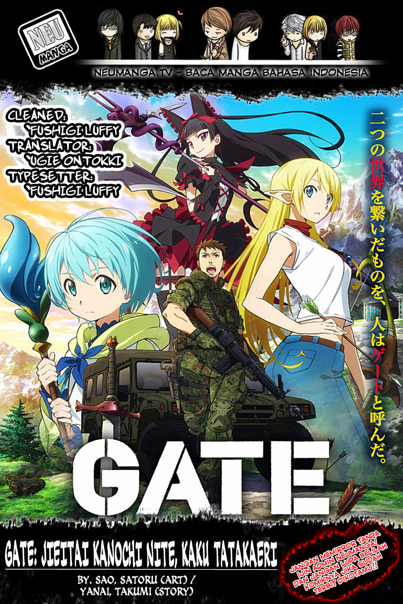 Komik Gate – Jietai Kare no Chi nite Kaku Tatakeri Chapter 60 gambar 1