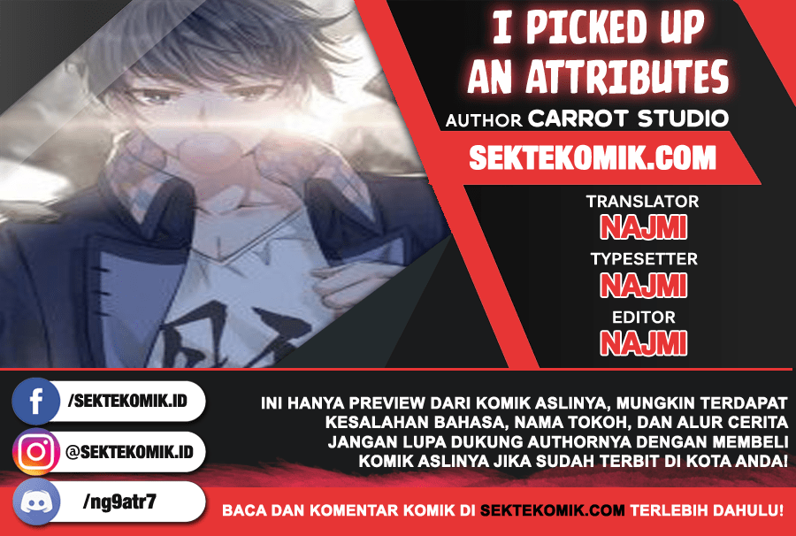 Komik I Picked Up An Attribute Chapter 01 gambar 1