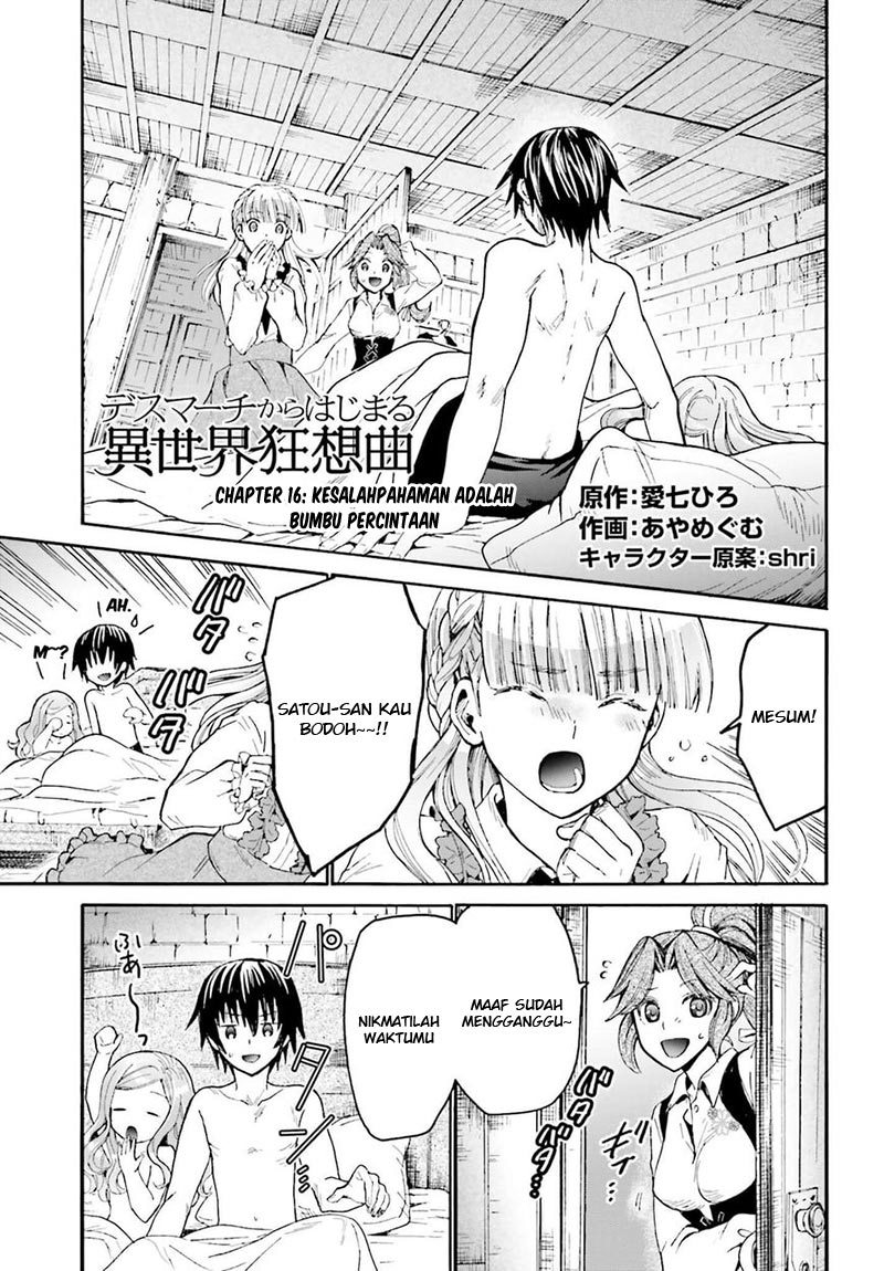 Manga Death March kara Hajimaru Isekai Kyousoukyoku Chapter 16 gambar 2