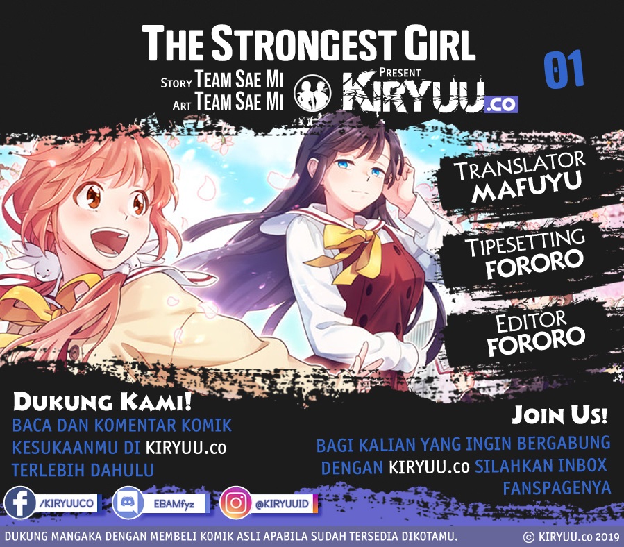Komik The Strongest Girl Chapter 01 gambar 1