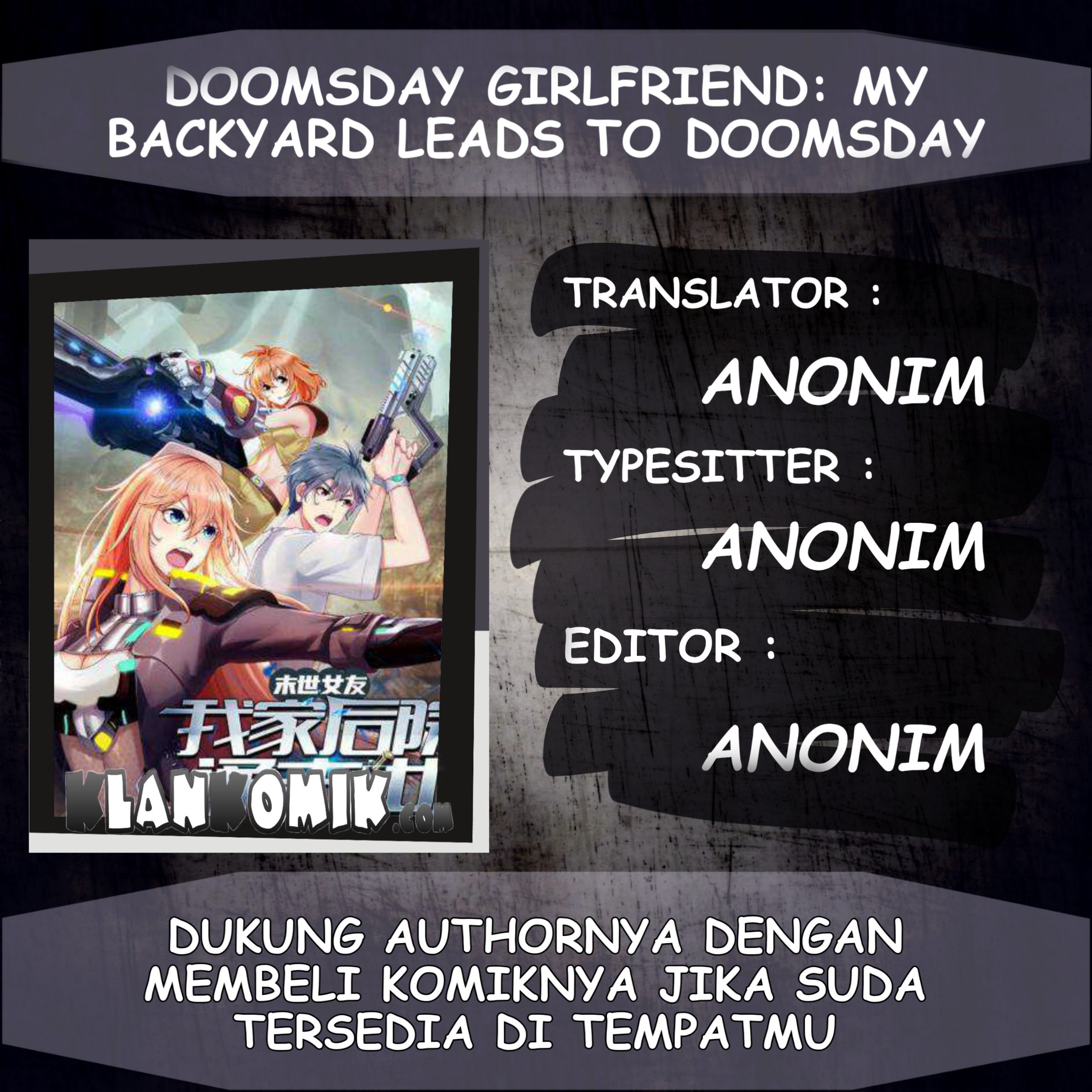 Komik Doomsday Girlfriend: My Backyard Leads to Doomsday Chapter 00 gambar 1