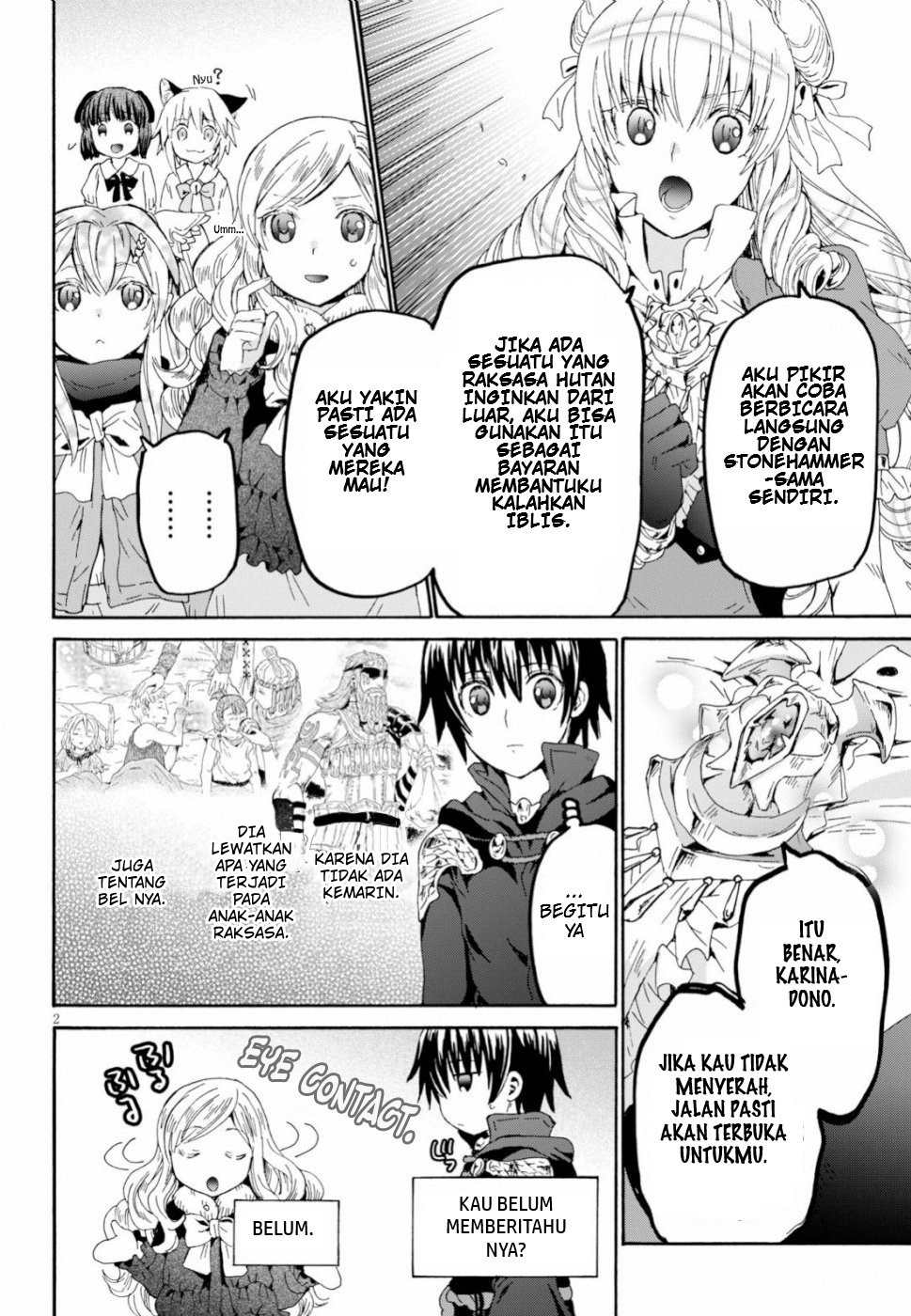 Manga Death March kara Hajimaru Isekai Kyousoukyoku Chapter 57 gambar 2