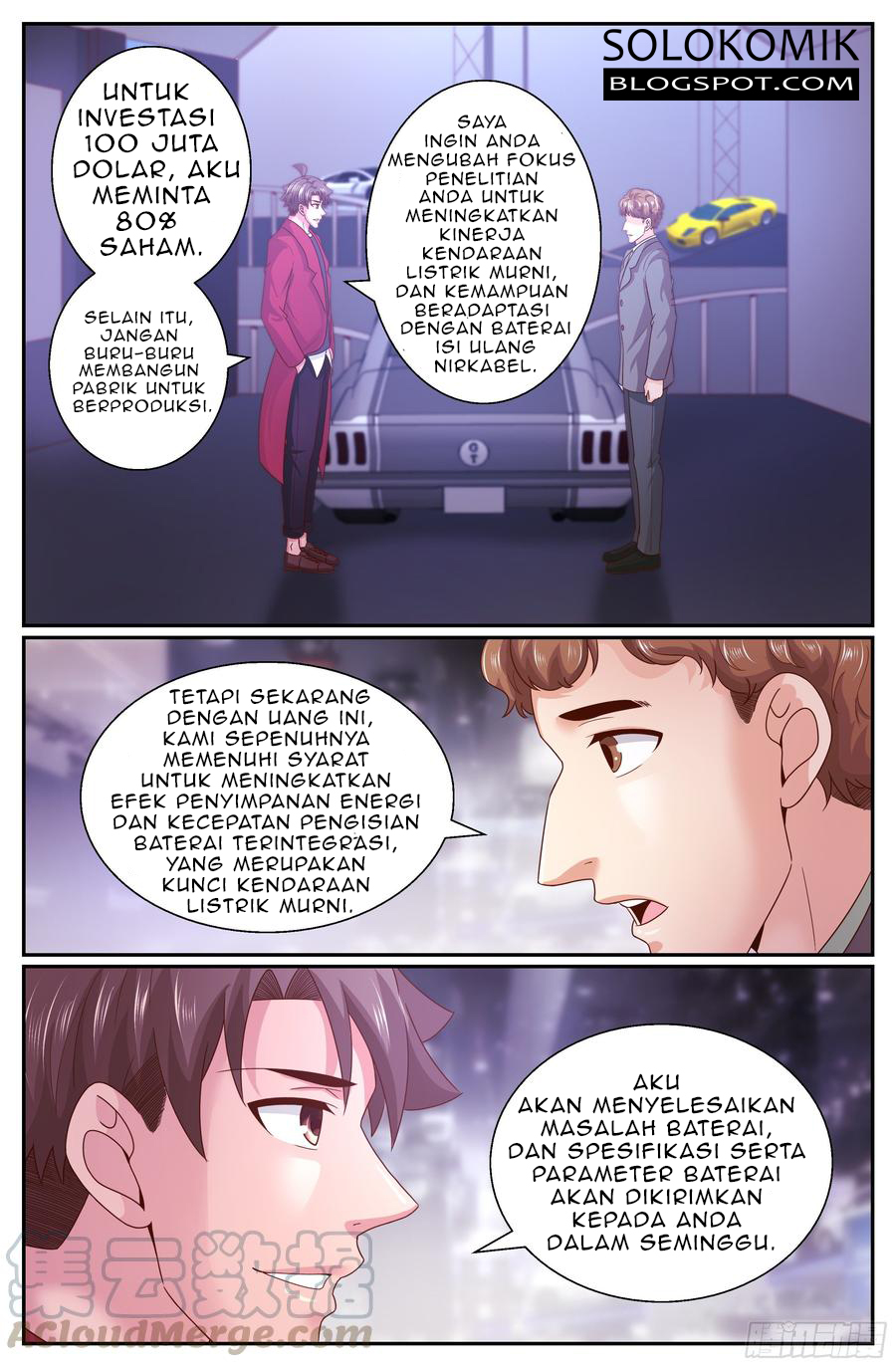 Komik I Have a Mansion In The Post-Apocalyptic World Chapter 320 gambar 1