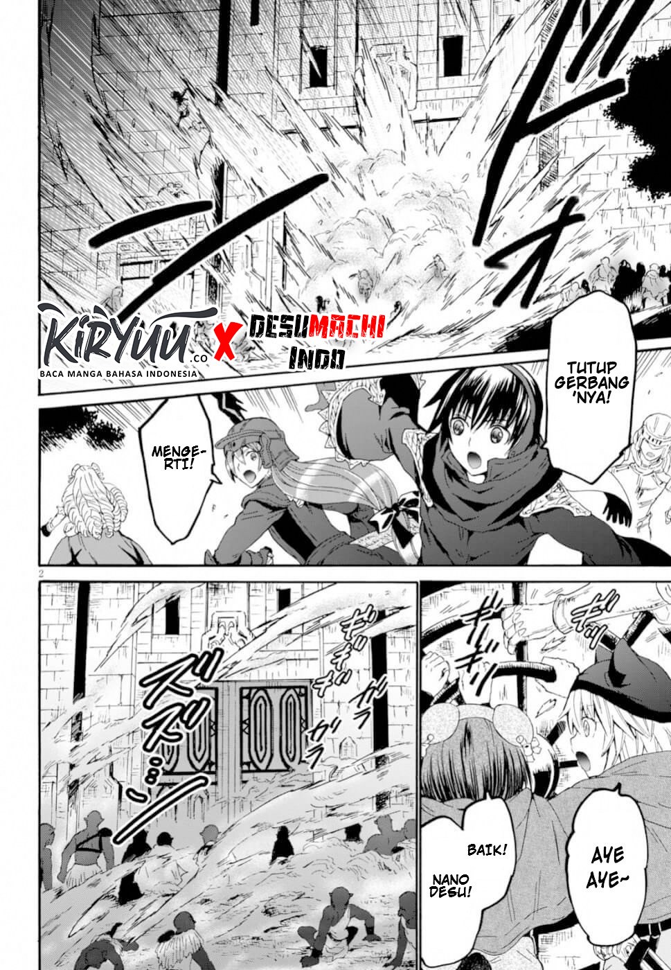 Manga Death March kara Hajimaru Isekai Kyousoukyoku Chapter 61 gambar 2