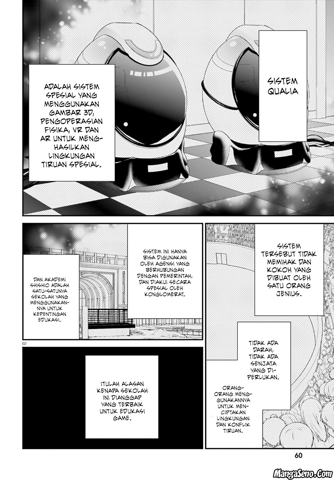 Manga Jishou F-Rank no Oniisama ga Game de Hyouka sareru Gakuen no Chouten ni Kunrin suru Sou desu yo? Chapter 07 gambar 2