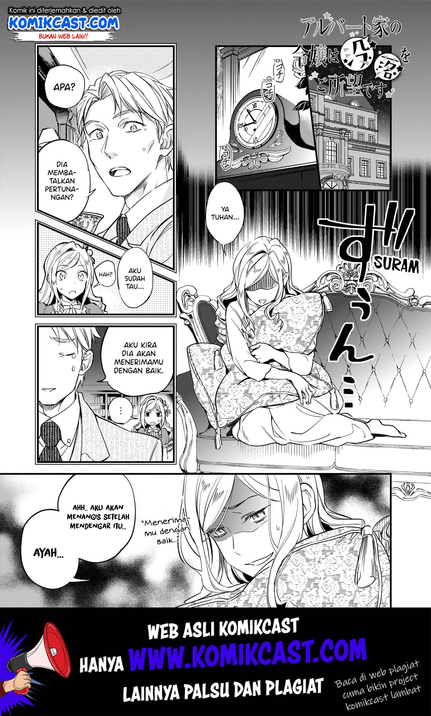 Albert Ke no Reijou wa Botsuraku wo go Shomou desu Chapter 06 - Halaman 7