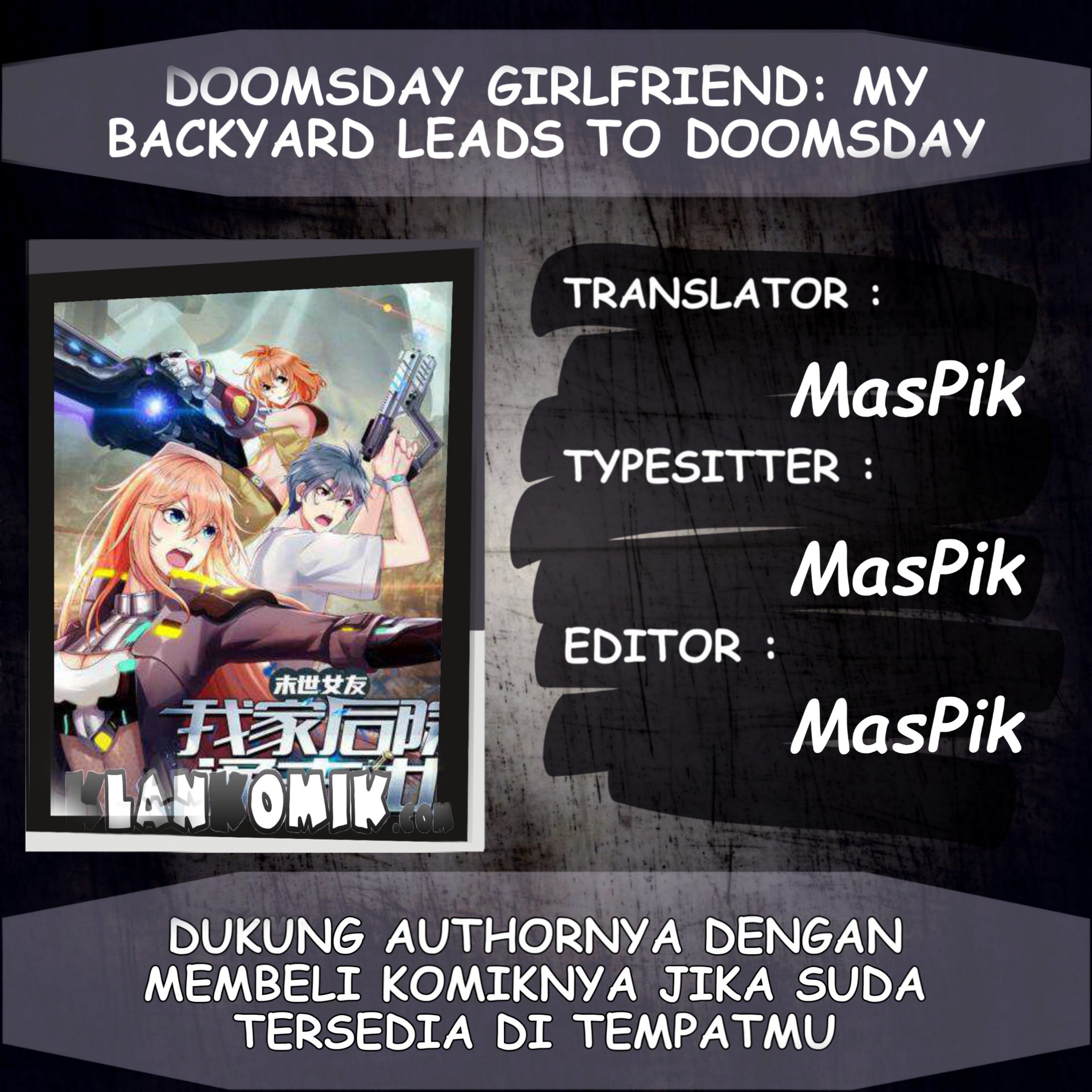 Komik Doomsday Girlfriend: My Backyard Leads to Doomsday Chapter 28 gambar 1