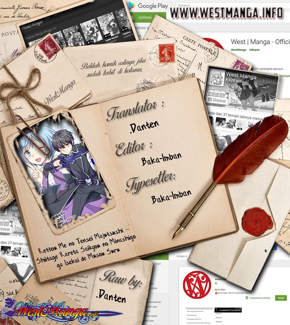 Rettou Me no Tensei Majutsushi ~ Shiitage Rareta Saikyou no Minashigo ga Isekai de Musou Suru Chapter 05 - Halaman 2