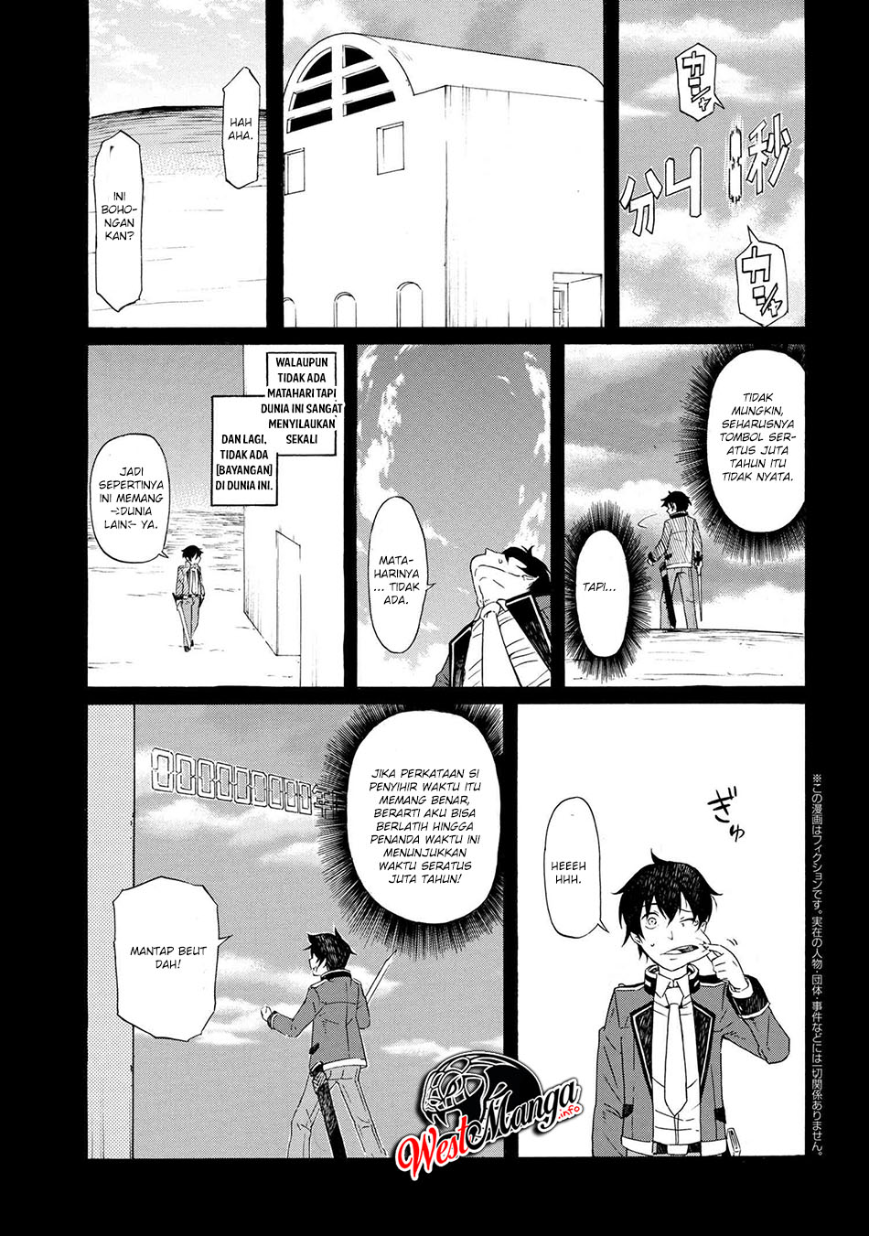 Manga Ichioku-nen Button O Renda Shita Ore Wa, Kizuitara Saikyou Ni Natteita Chapter 01.2 gambar 2