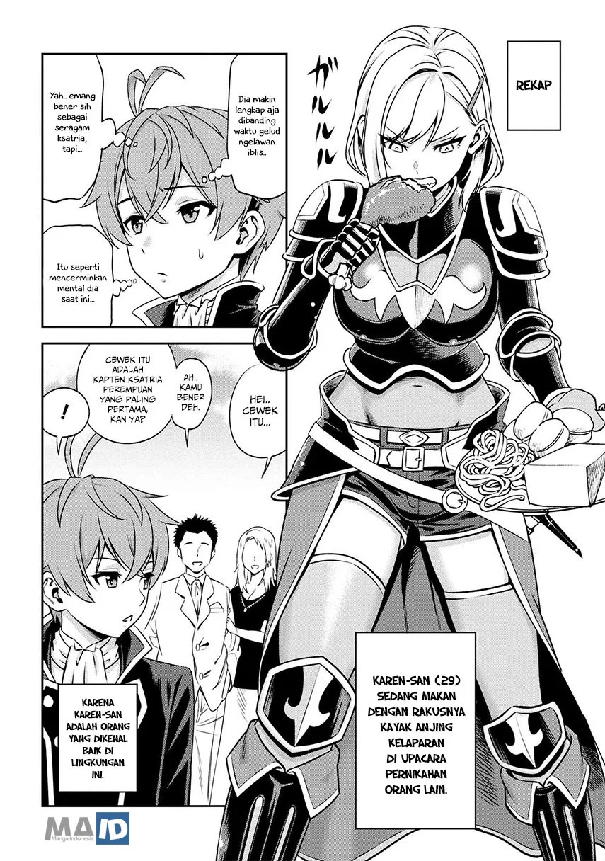 Toshiue elite onna kishi ga boku no mae de dake kawaii Chapter 03.2 - Halaman 5