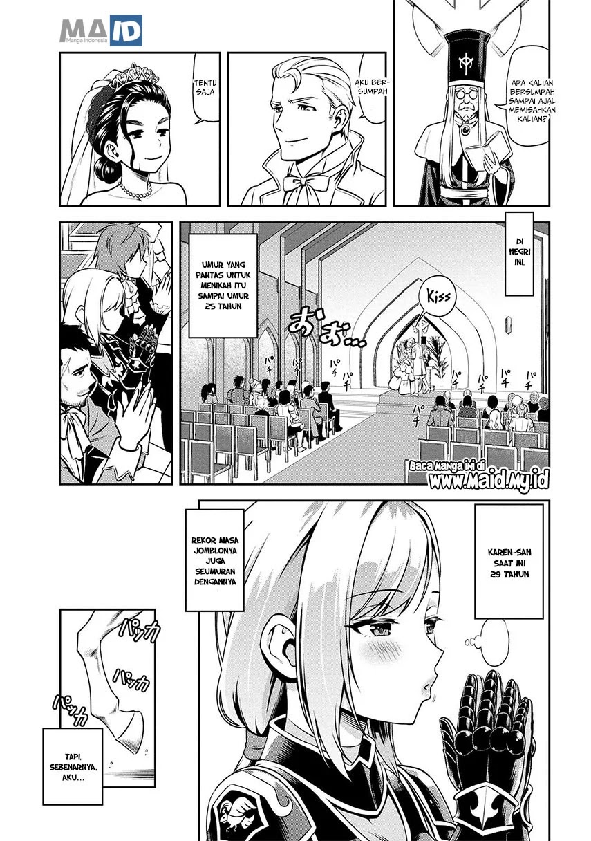 Toshiue elite onna kishi ga boku no mae de dake kawaii Chapter 03.1 - Halaman 15