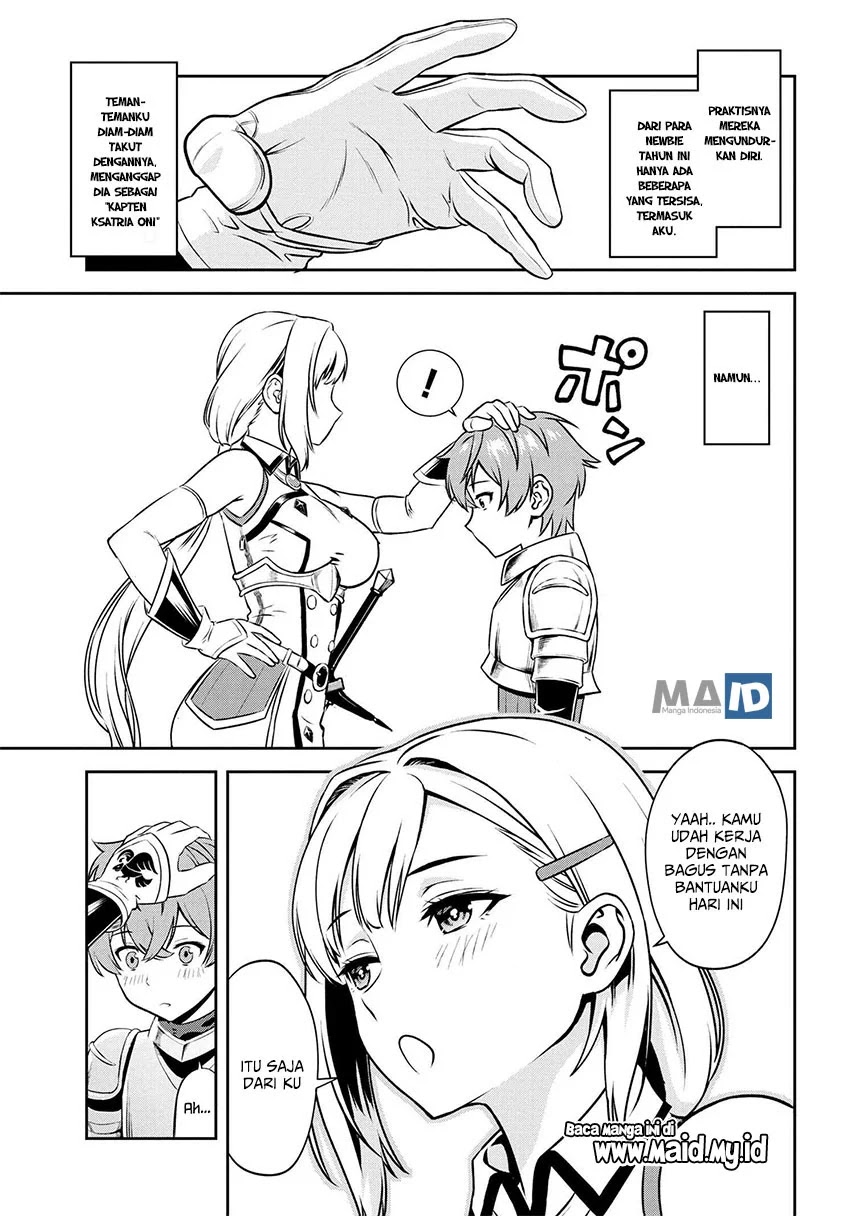 Toshiue elite onna kishi ga boku no mae de dake kawaii Chapter 02.1 - Halaman 11