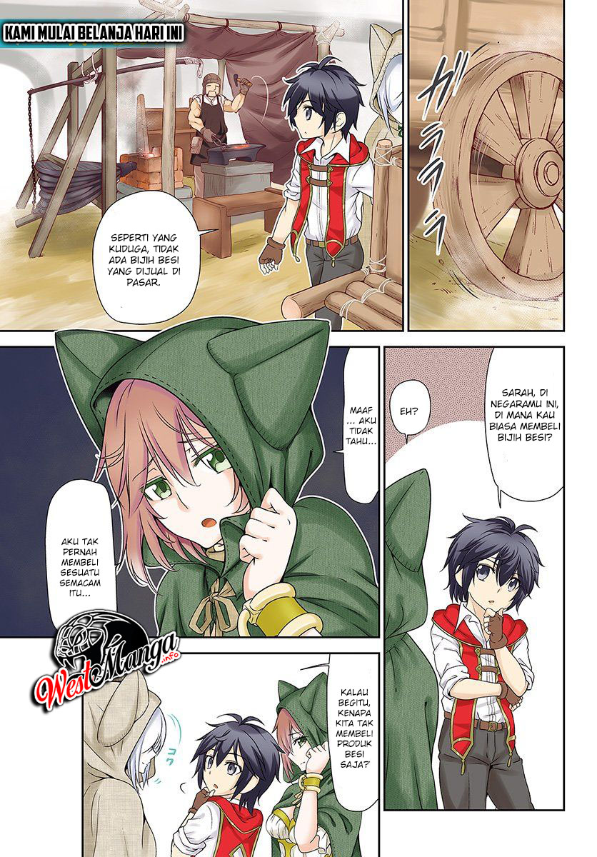 Manga Tenohira Kaitaku Mura de Isekai Kenkokuki: Fueteku Yome-tachi to Nonbiri Mujintou Life (fix) Chapter 13 gambar 2