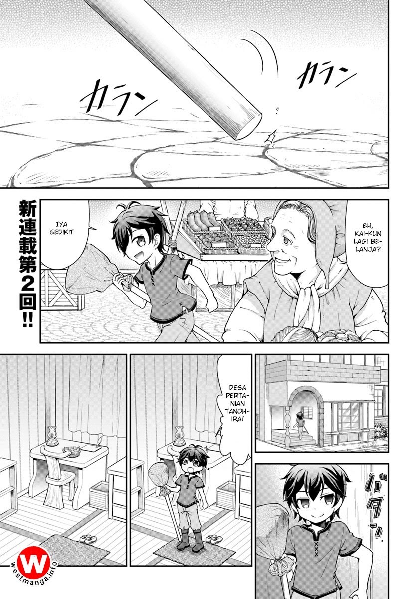 Komik Tenohira Kaitaku Mura de Isekai Kenkokuki: Fueteku Yome-tachi to Nonbiri Mujintou Life (fix) Chapter 02 gambar 1