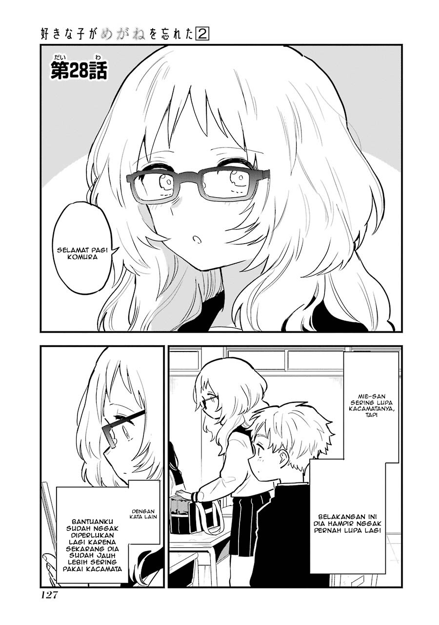 Sukinako ga Megane wo Wasureta Chapter 28 - Halaman 2