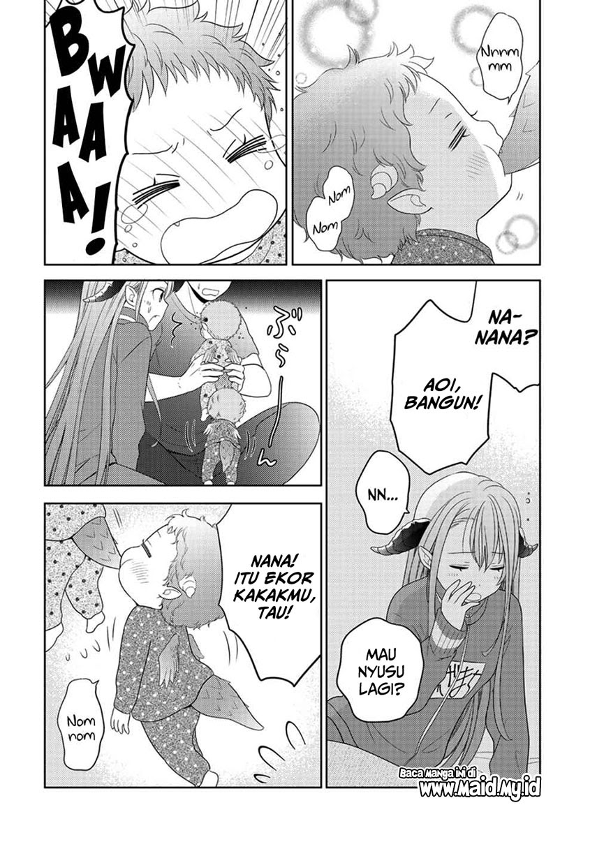 Kitaku Tochuu de Yome to Musume ga Dekita n dakedo, Dragon datta Chapter 09.2 - Halaman 18