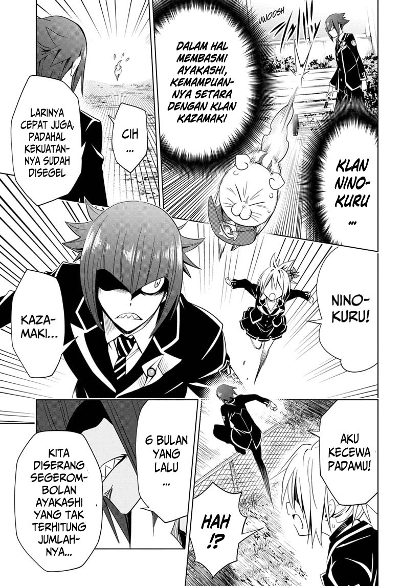 Ayakashi Triangle Chapter 05 - Halaman 9