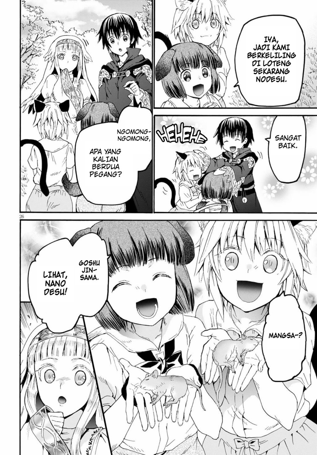 Death March kara Hajimaru Isekai Kyousoukyoku Chapter 67 - Halaman 26