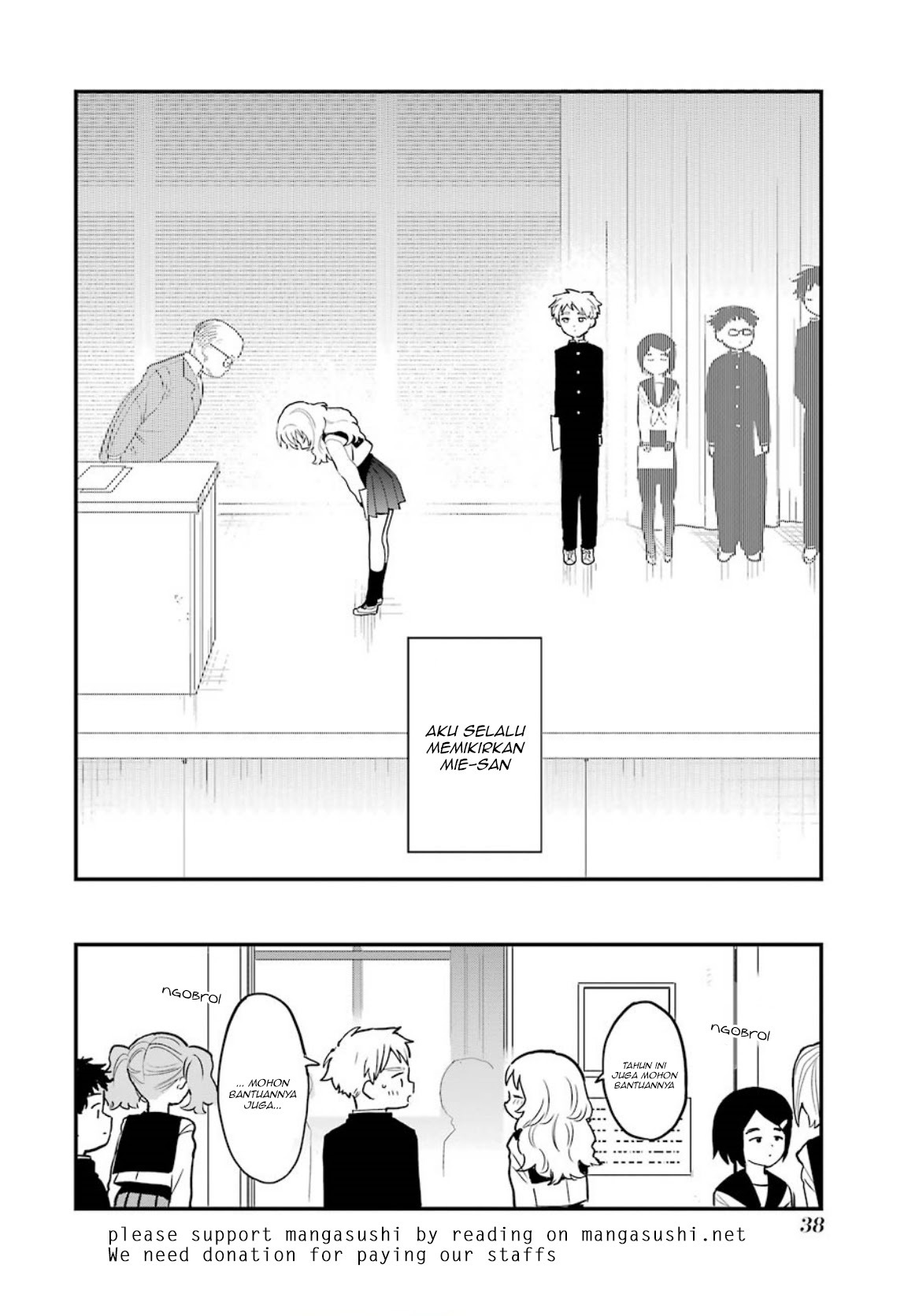 Sukinako ga Megane wo Wasureta Chapter 30 - Halaman 15