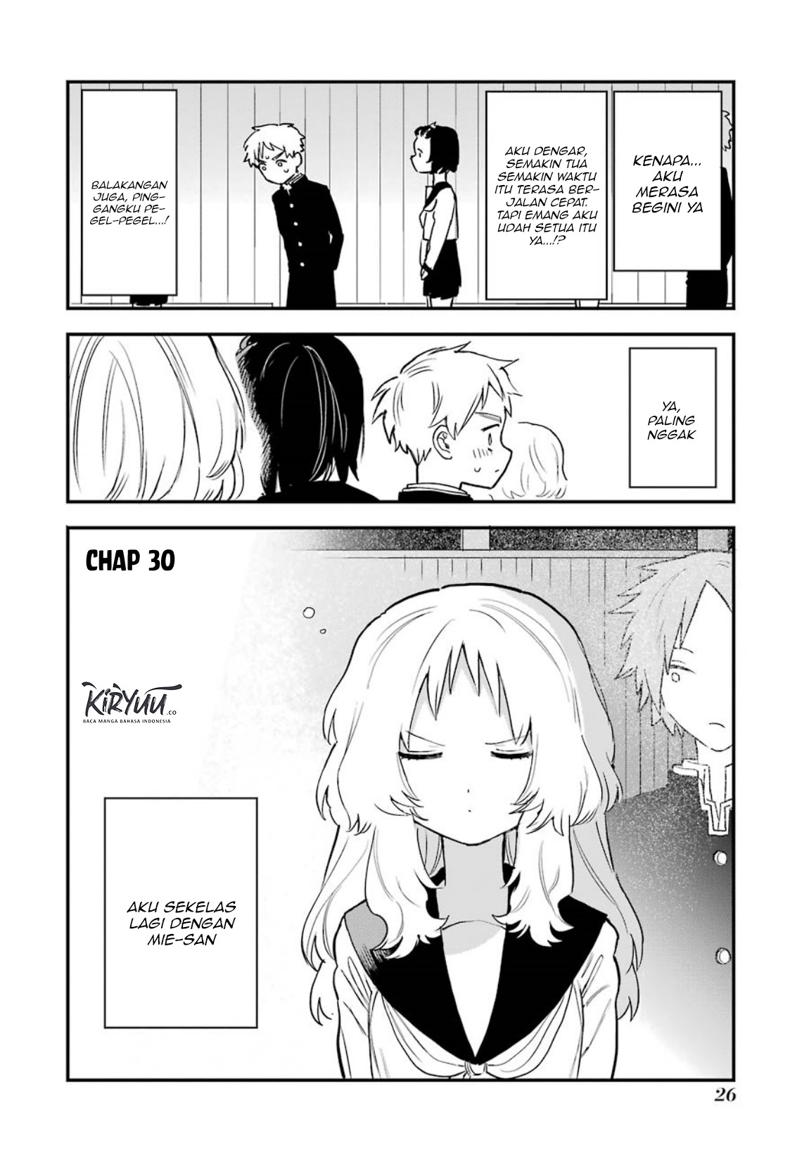 Sukinako ga Megane wo Wasureta Chapter 30 - Halaman 3