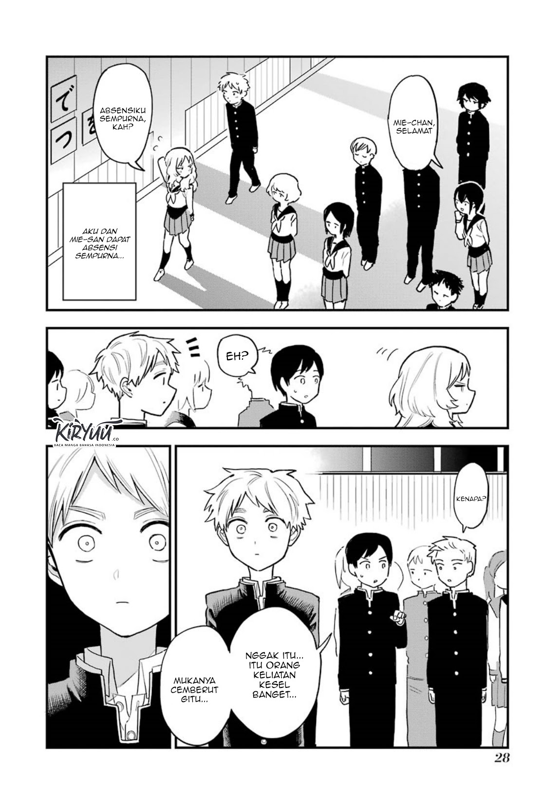 Sukinako ga Megane wo Wasureta Chapter 30 - Halaman 5