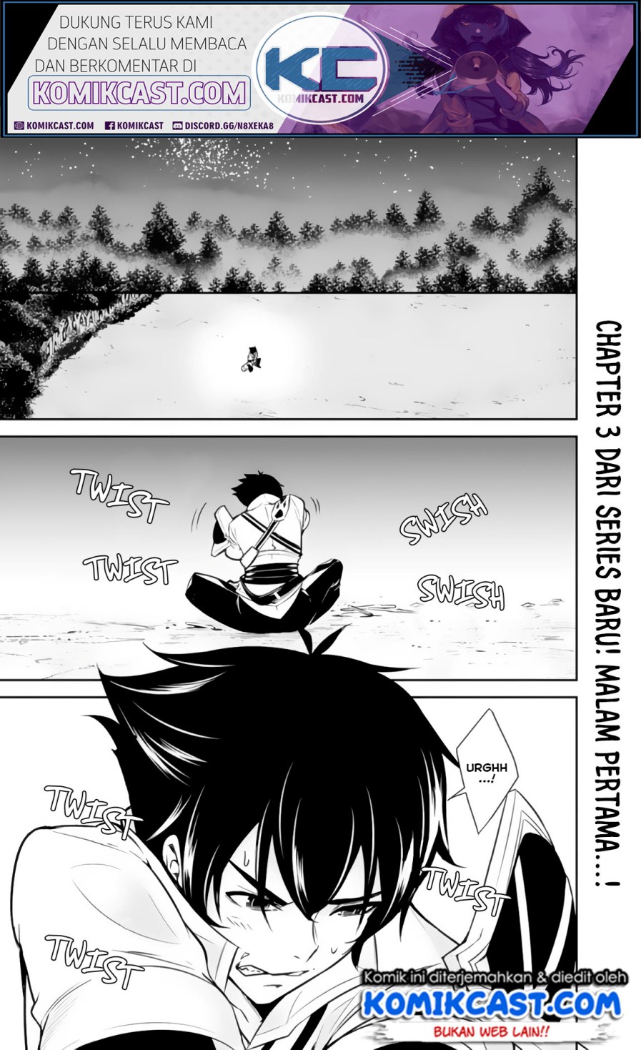 Manga Shijou Saikyou no Mahou Kenshi, F Rank Boukensha ni Tensei Suru Chapter 03 gambar 2