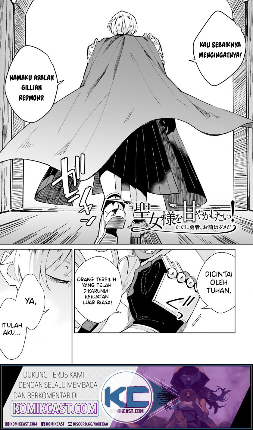 Manga Seijo-sama wo Amayakashitai! Tadashi Yuusha, Omae wa Dame da Chapter 04 gambar 2
