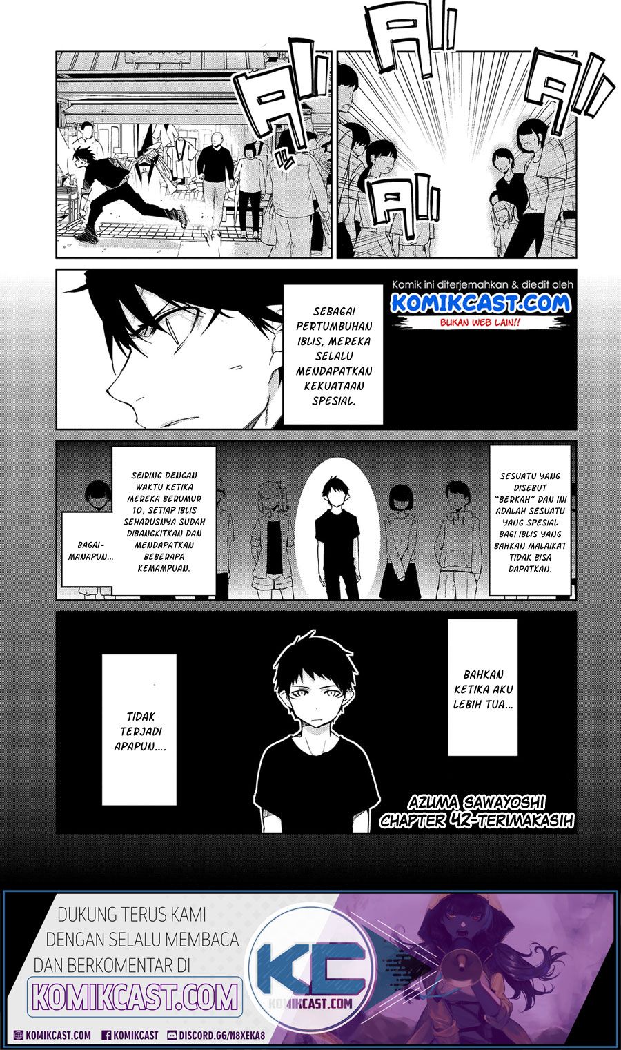 Manga Oroka na Tenshi wa Akuma to Odoru Chapter 42 gambar 2
