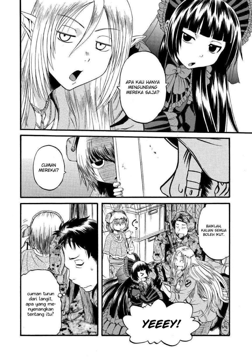 Gate – Jietai Kare no Chi nite Kaku Tatakeri Chapter 93 - Halaman 10
