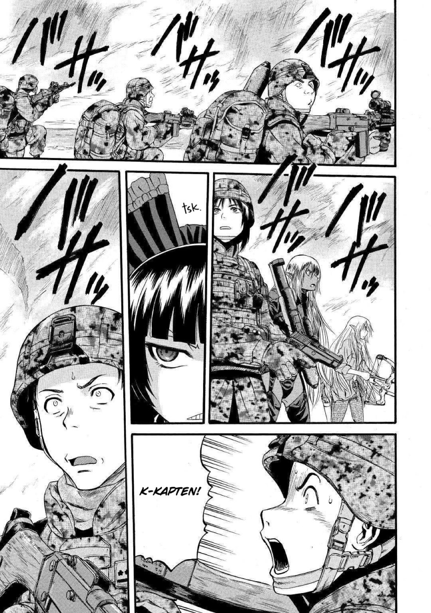 Gate – Jietai Kare no Chi nite Kaku Tatakeri Chapter 93 - Halaman 19