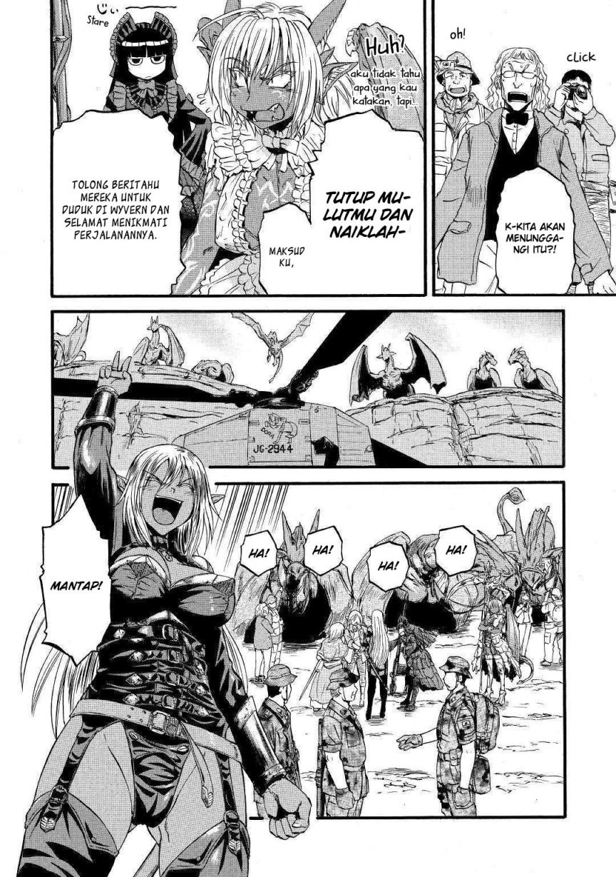 Gate – Jietai Kare no Chi nite Kaku Tatakeri Chapter 93 - Halaman 28