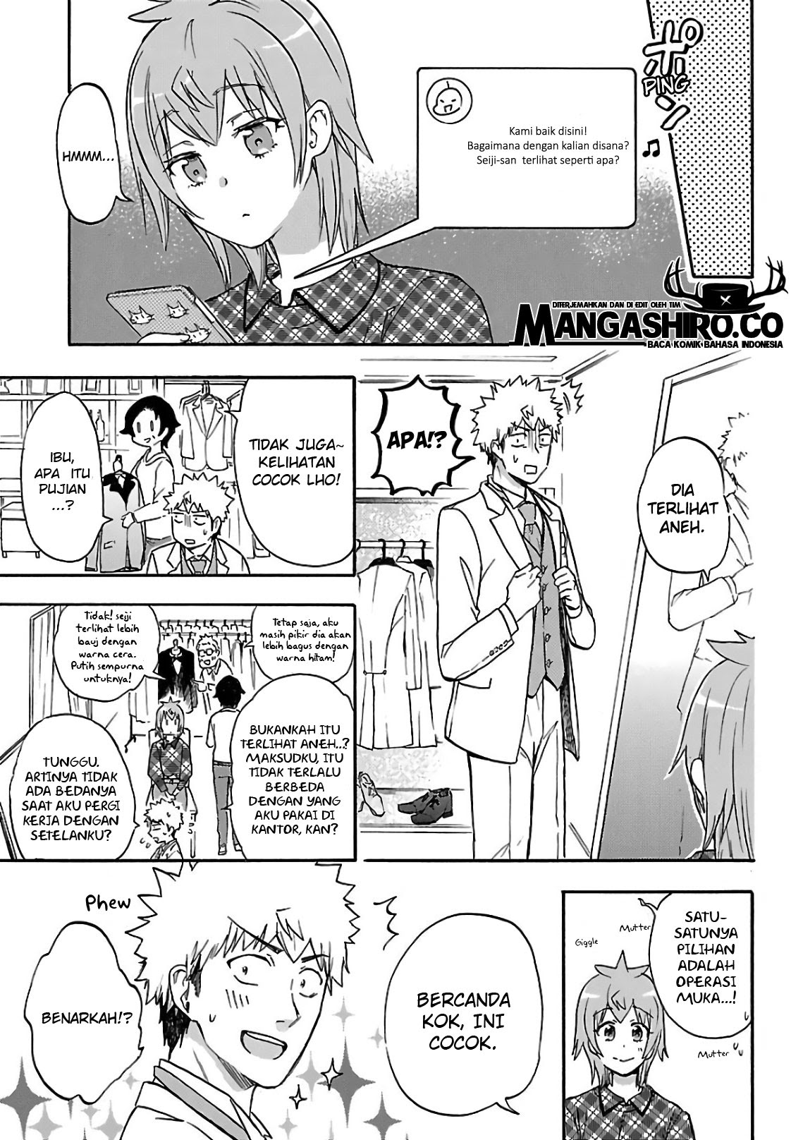 Renai Boukun Chapter 57.1 - Halaman 9