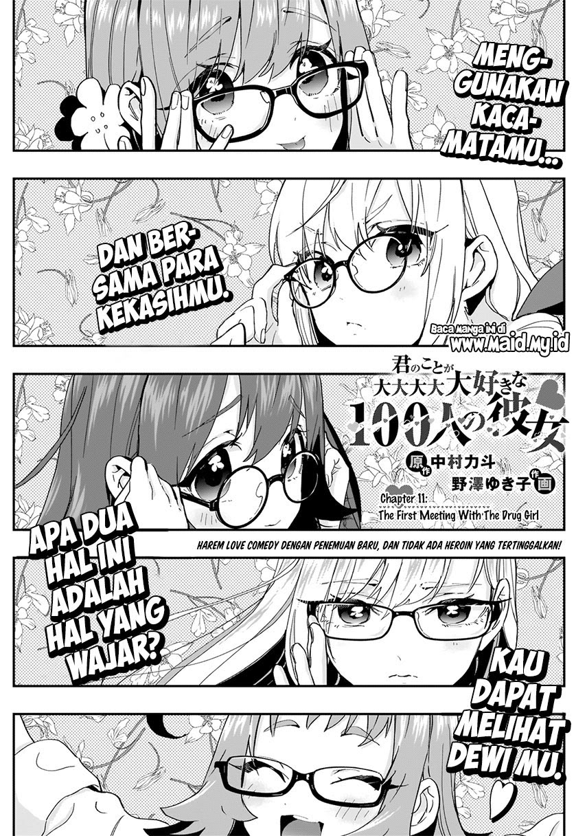 Kimi no Koto ga Dai Dai Dai Dai Daisuki na 100-ri no Kanojo Chapter 11 - Halaman 4