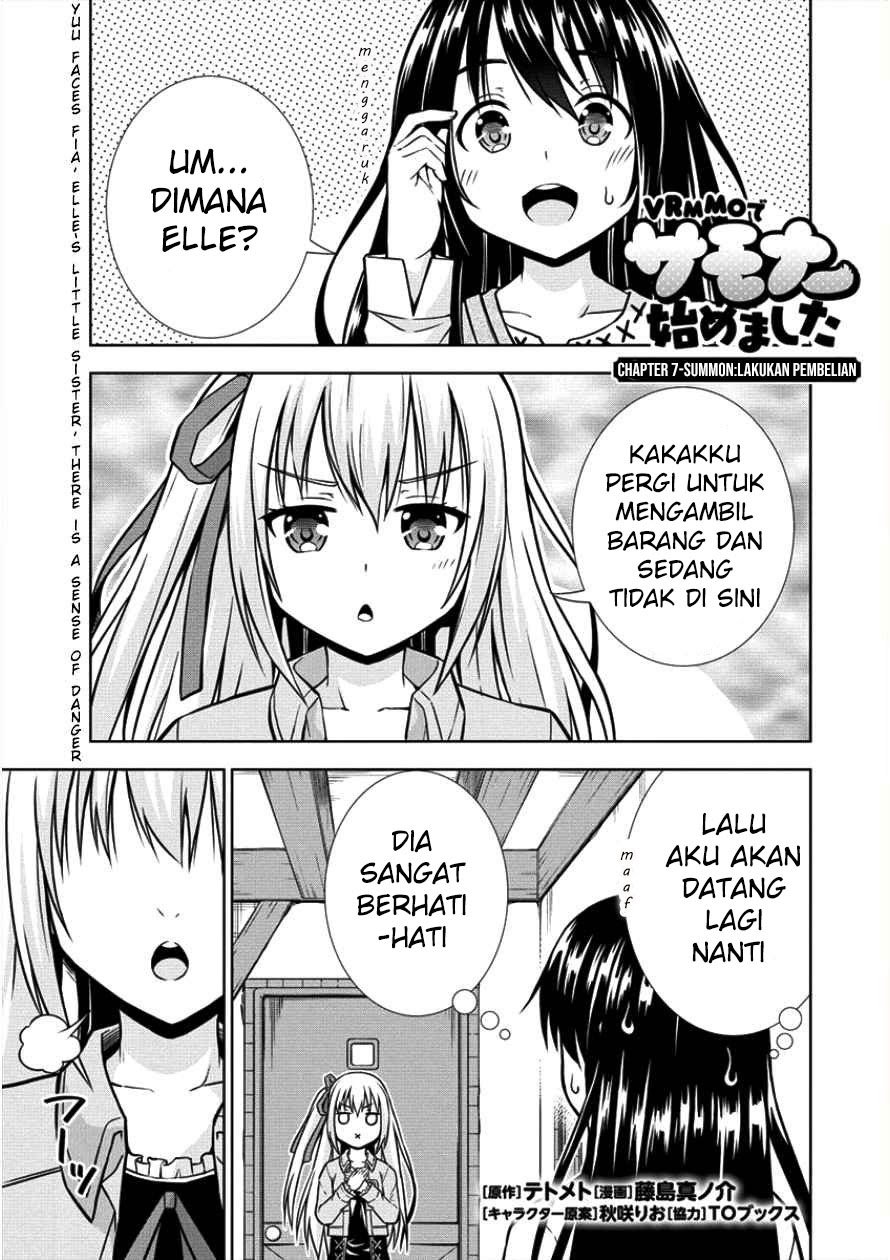 VRMMO Summoner Hajimemashita Chapter 07 - Halaman 3