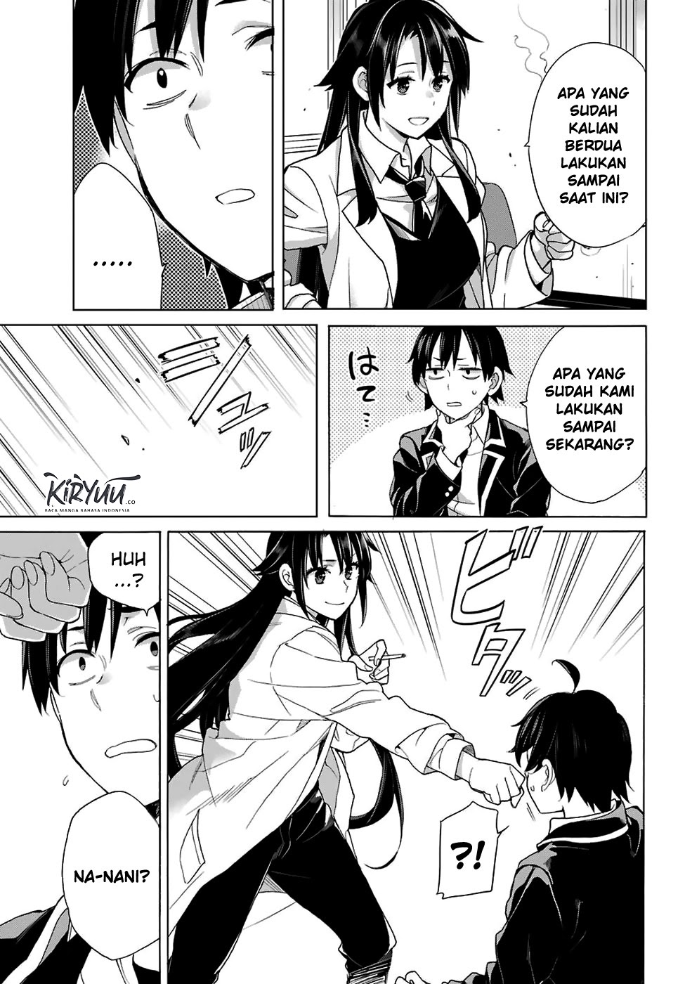 Yahari Ore no Seishun Love Comedy wa Machigatteiru.: Monologue Chapter 76 - Halaman 15