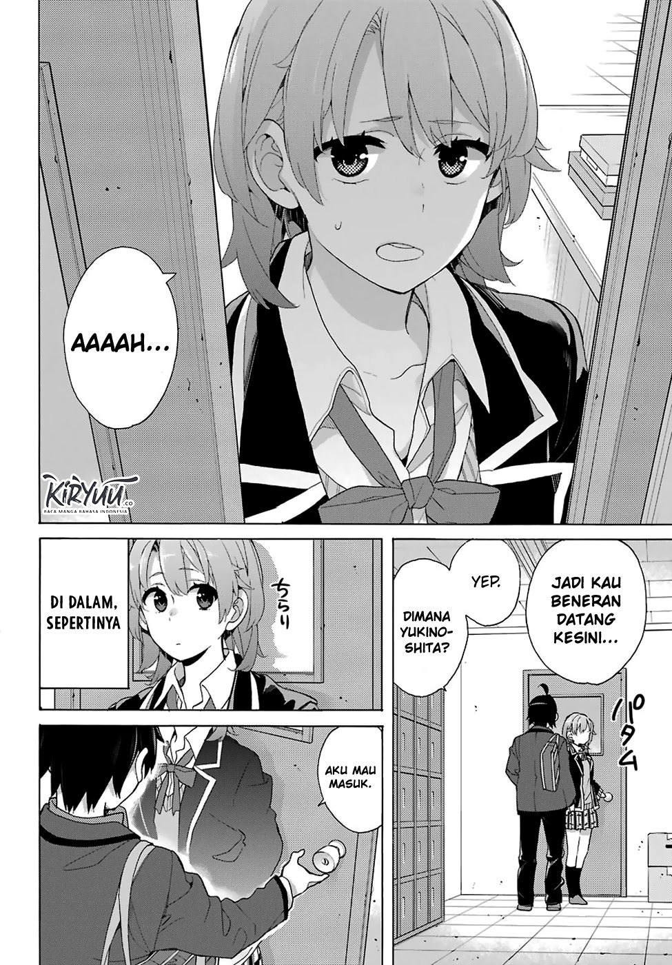 Yahari Ore no Seishun Love Comedy wa Machigatteiru.: Monologue Chapter 76 - Halaman 26