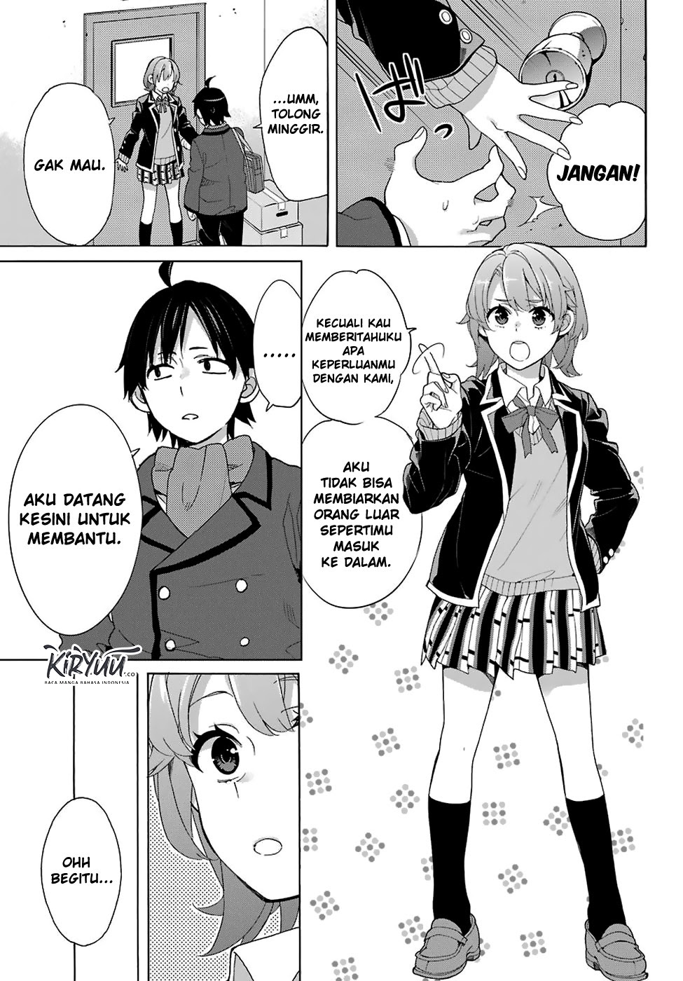 Yahari Ore no Seishun Love Comedy wa Machigatteiru.: Monologue Chapter 76 - Halaman 27